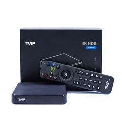 리눅스 및 안드로이드 TV 박스, 쿼드 코어 스마트 TV 박스, TVIP605 SE, 듀얼 와이파이, 4K, 2.4G, 5G, TVip605, 듀얼 시스템, v.605, H2.65