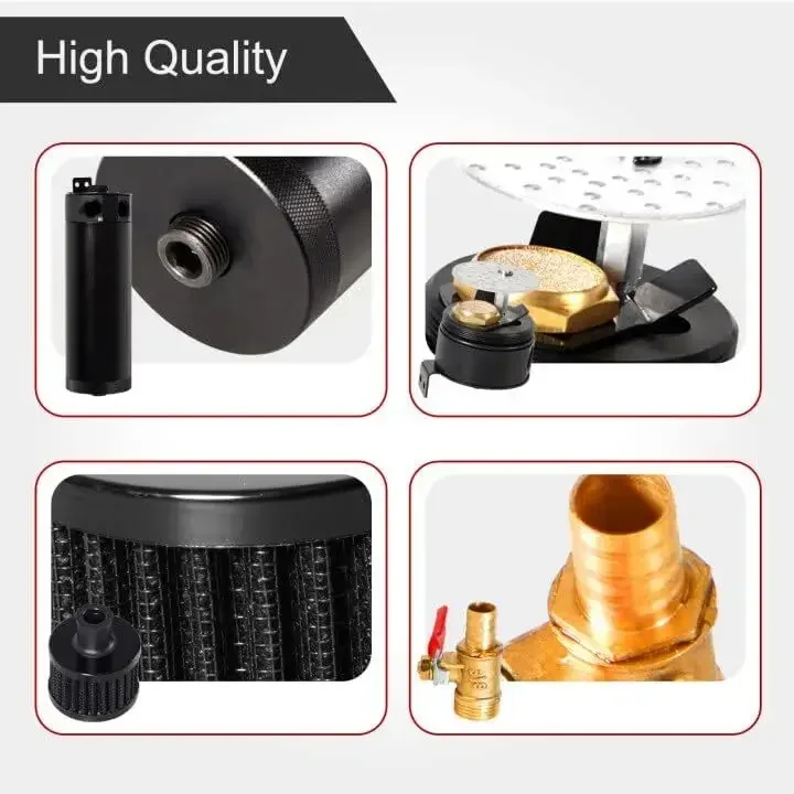 العالمي 750 مللي الألومنيوم النفط الصيد يمكن عدة فاصل الزيت كبير يربك خزان OCC-1058A جديد