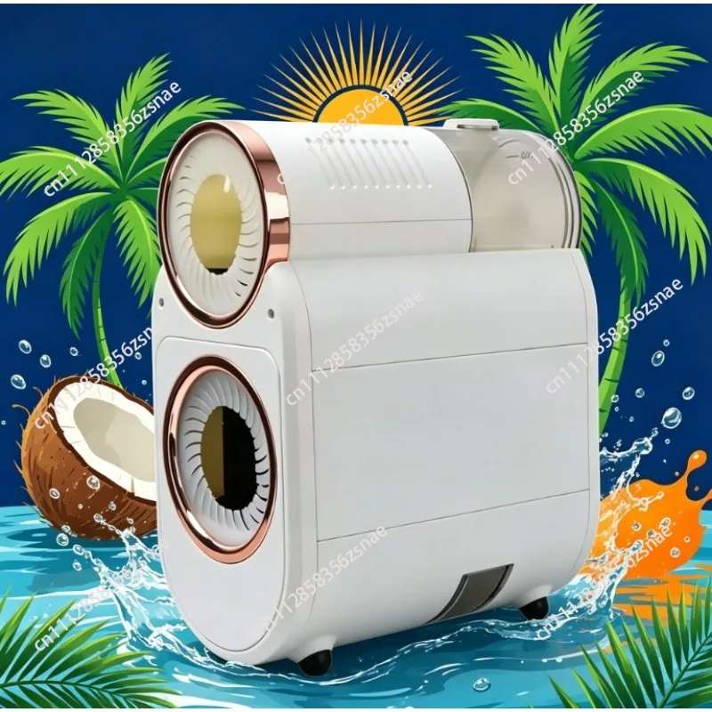 Professional Electric Hair Brush Cleaner‑Dryer, Fast Round Brush Washing Device, Portable Makeup Brush Cleaning Equipment