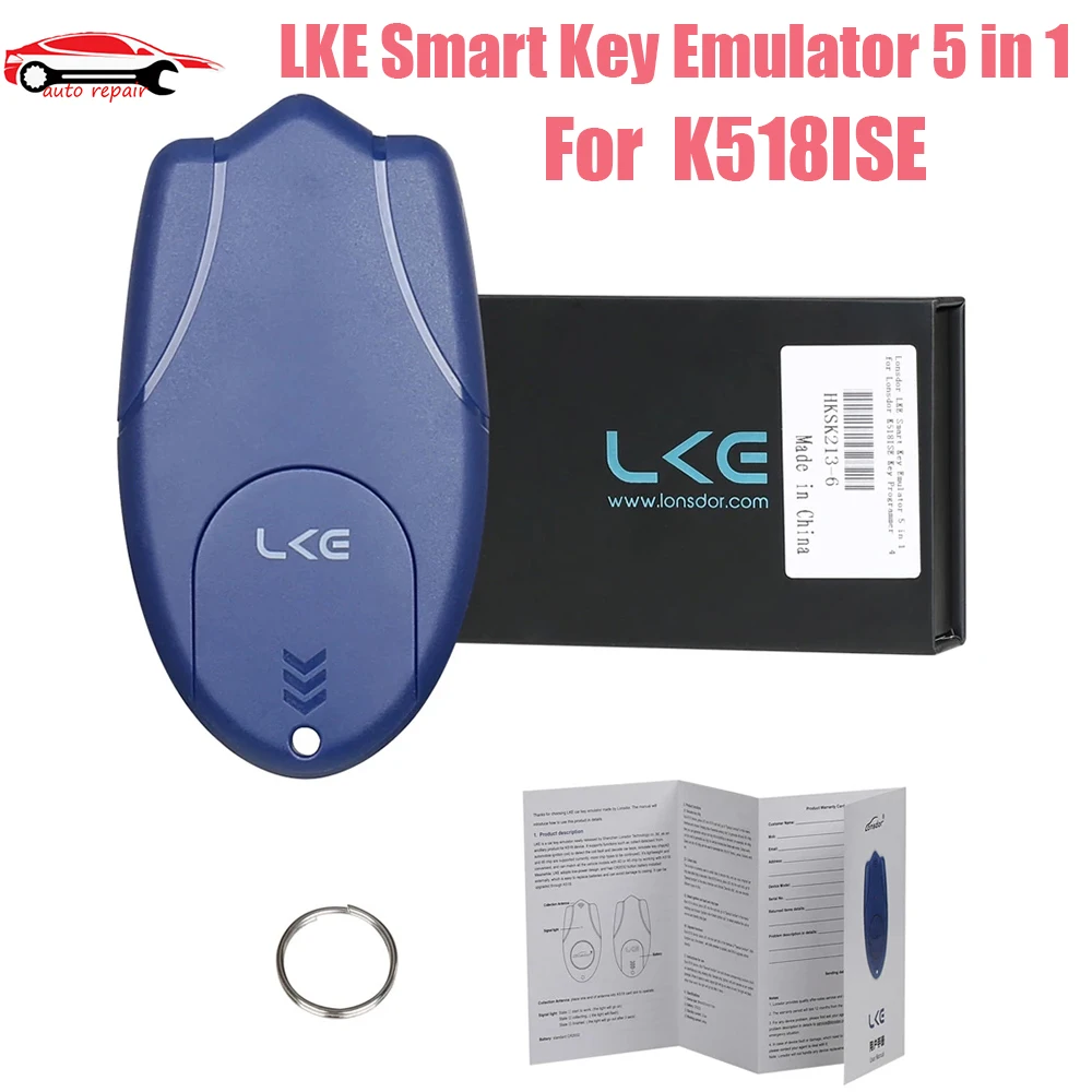 

Lonsdor LKE Smart Key Emulator 5 in 1 for Lonsdor K518ISE Key Programmer Lonsdor K518