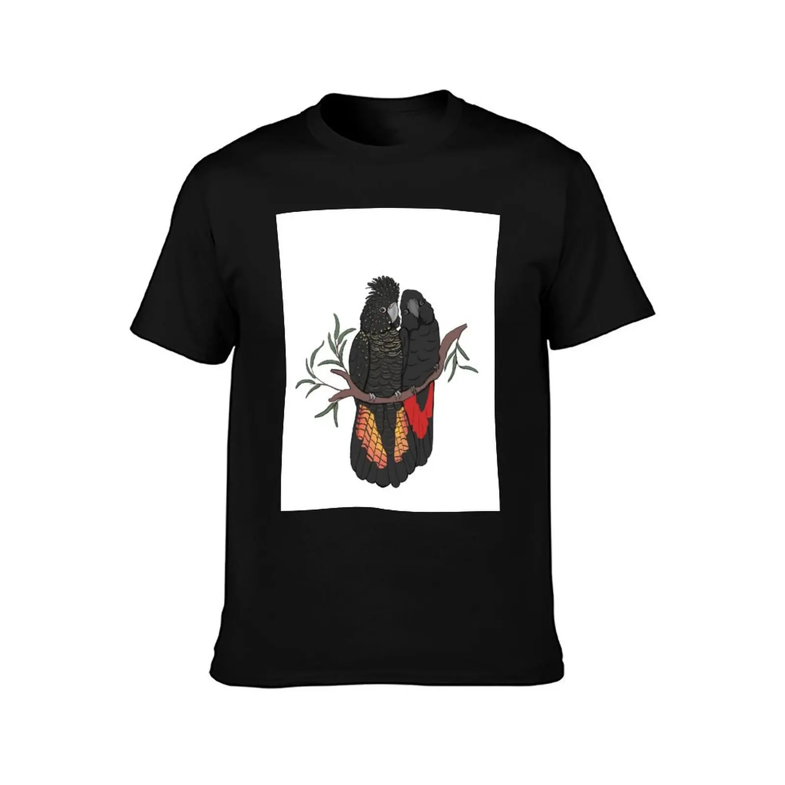 Red tailed black cockatoos T-Shirt topping blacks boys whites sweat shirts, men