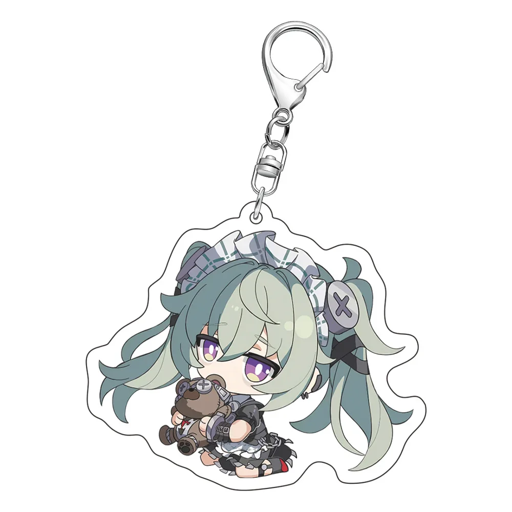 لعبة Zenless منطقة صفر إلين جو فون ليكون كورين ويكس ألكسندريا سيباستيان تأثيري حلي سلسلة مفاتيح مصنوعة من الأكريليك مفتاح الملحقات