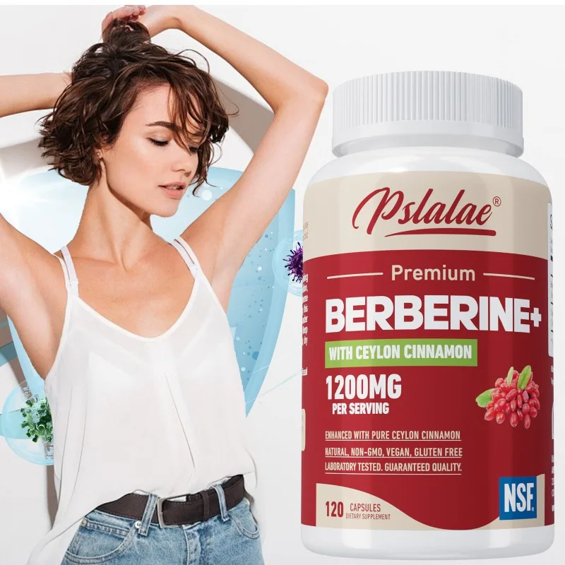 Berberine - Antioxidant, Supports Cellular Energy, Promotes Brain, Heart and Cardiovascular Health, Improves Digestion, Immunity