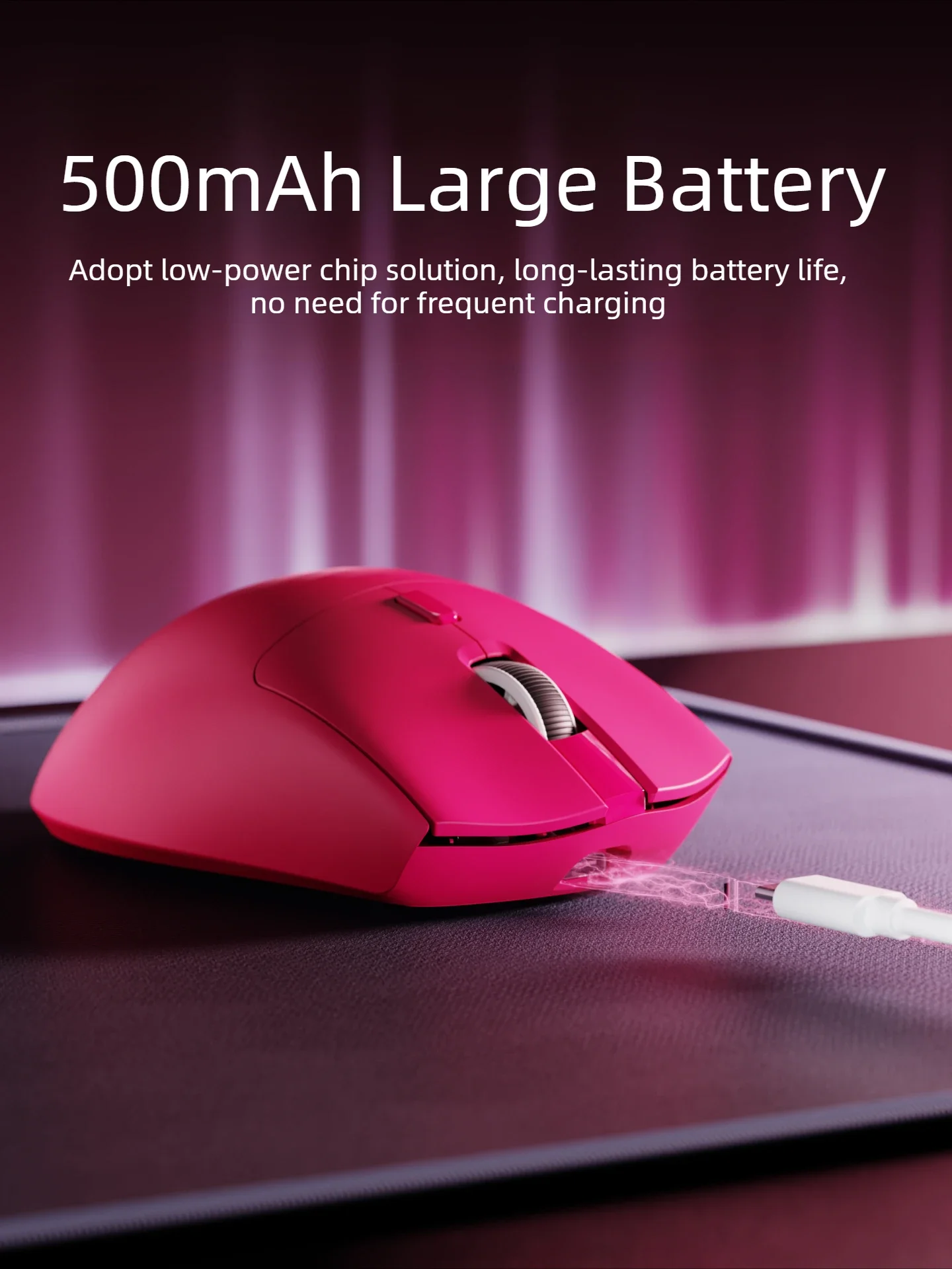 Eweadn E7 Wireless Gaming Mouse Three-mode Rechargeable Gamer PAW3311 lightweight E-sports Ergonomic Gamer Mouse 12800 DPI 1ms
