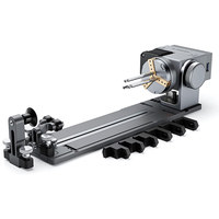 ATOMSTACK R8 Rotary Chuck for P1 Laser Engraving Machine with 4 Lever Feet for Engrave Cylindrical Objects Balls Rings Irregular