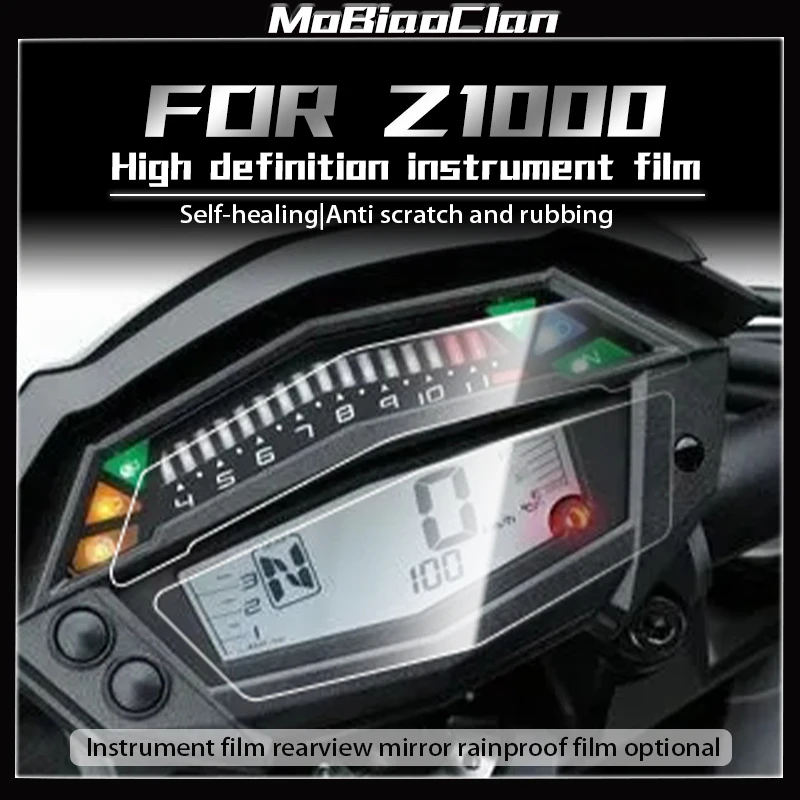 For Kawasaki Z1000 Z 1000 2014-2021 Motorcycle Accessories Dashboard Cluster Screen Protector Instrument Film