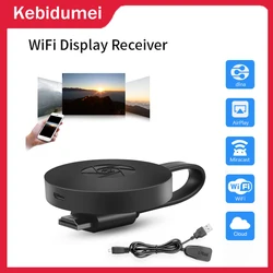 G2 1080P TV Stick ekran wyświetlacza mirscreen ecast kompatybilny z HDMI klucz WIFI dla telefon z IOS Android obsługuje Smart TV Mirascreen EZcast