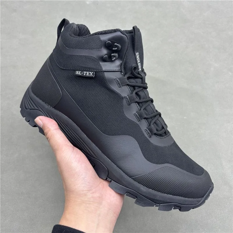 

2026 Classic Brand Hiking Shoes For Men Waterproof Outdoor Footwear Mens Wearable Mountain Shoes Man Anti Slip Climbing Shoe