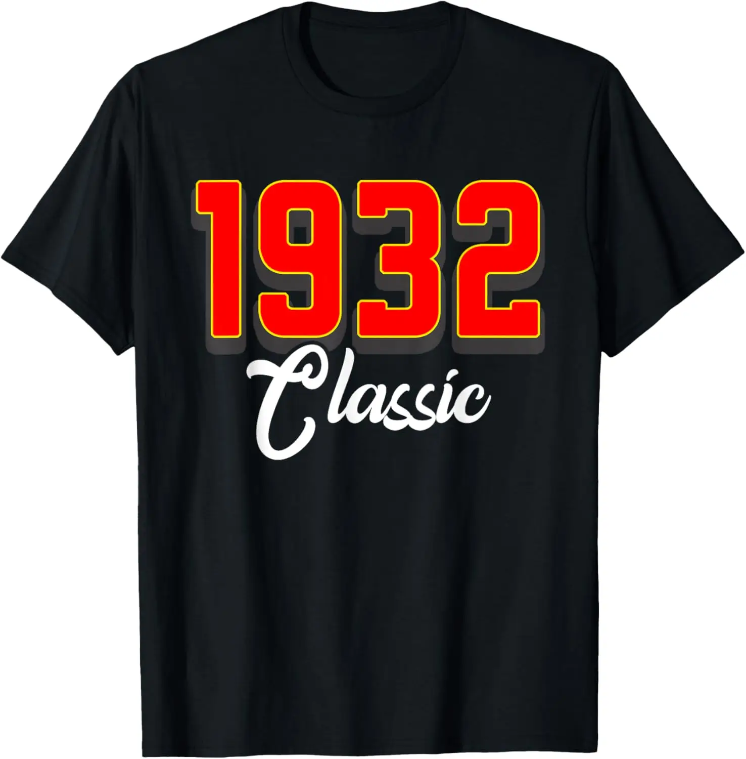1932 Classic Birthday Gift for 1932 Born Years T-Shirt