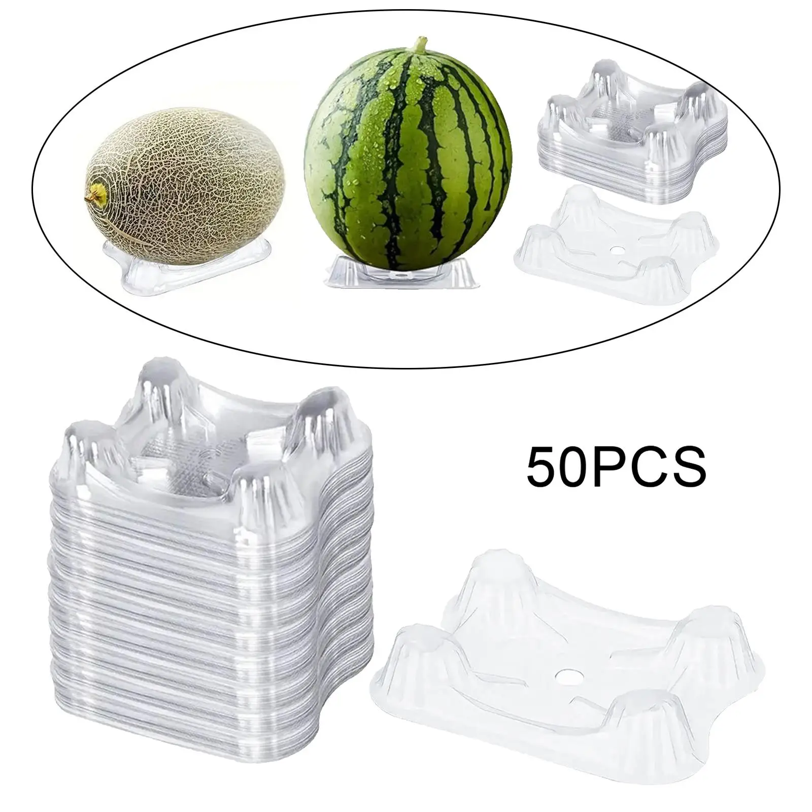 Supporto per melone supporto per anguria supporto per gabbie, culle per piante da giardino, supporto per melone per cantalupo, zucca alla frutta fragola