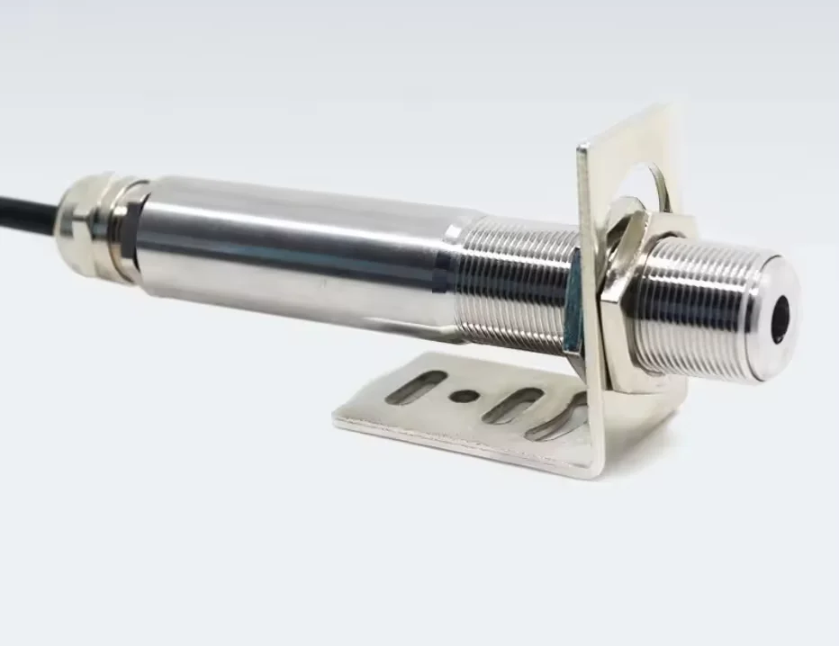 RS485 online infrared thermometer industry high temperature non-contact temperature sensor probe controller 0-500°C 0-1200°C