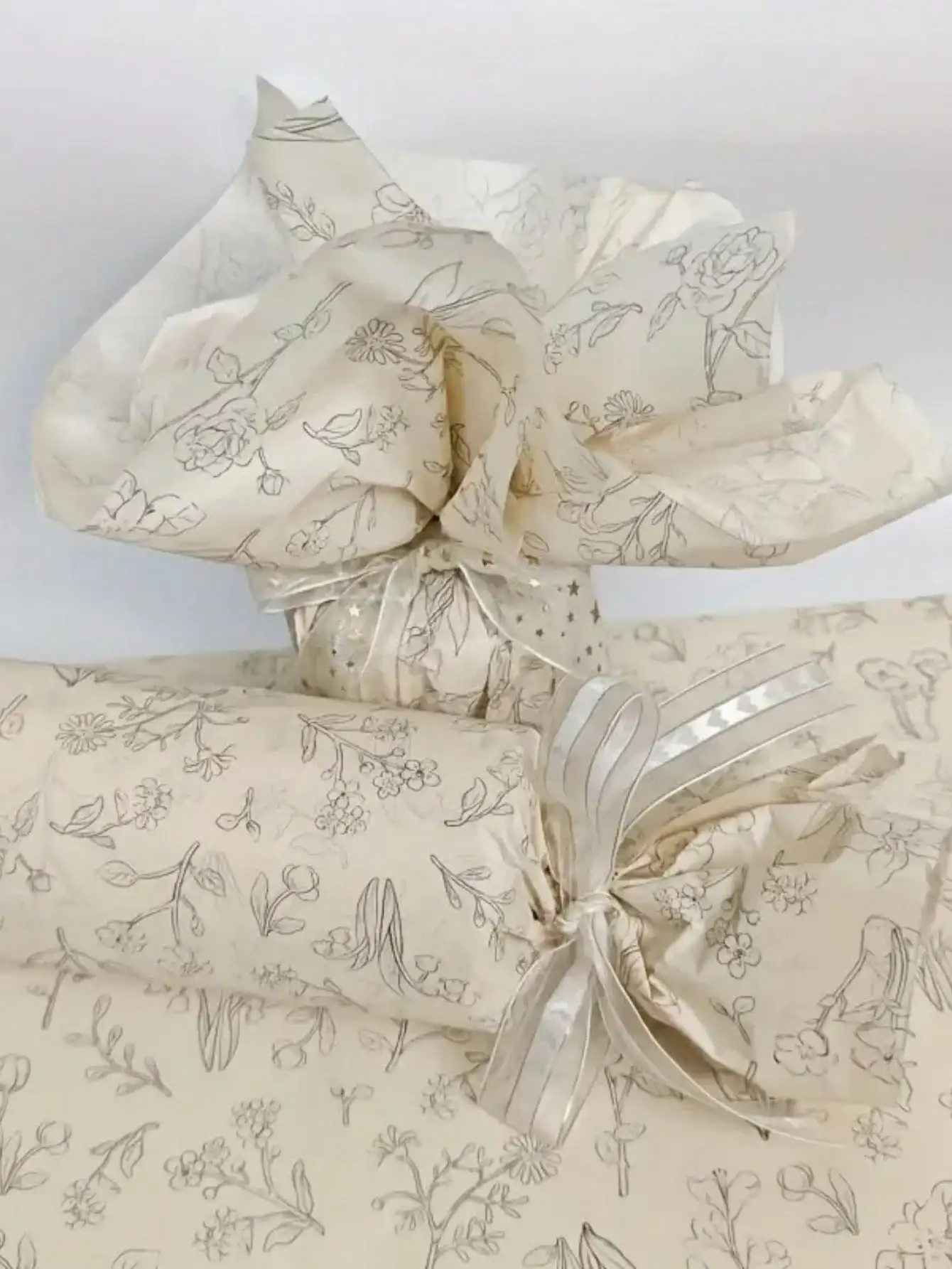 10/20/40 folhas de papel de embrulho rosa morango pêra 14 × 20 polegadas para festa, presente e buquê