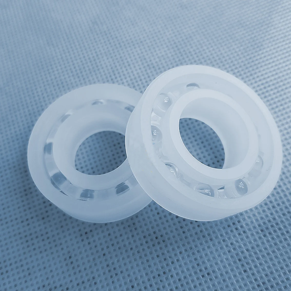 1PCS PP Plastic Deep Groove Ball Bearing 6201 6202 6203 6204 6205 6206 Corrosion Resistant Non-magnetic Rust Free Bearing