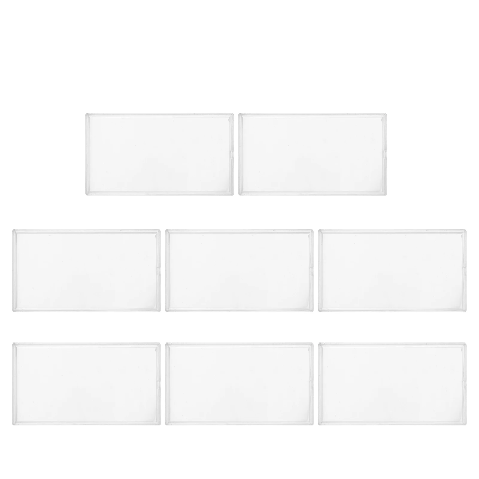 8pcs Banknote Case for Paper Money Storage Coin Dollar Bill Protector Case For Banknote Collector Gifts Dust Proof