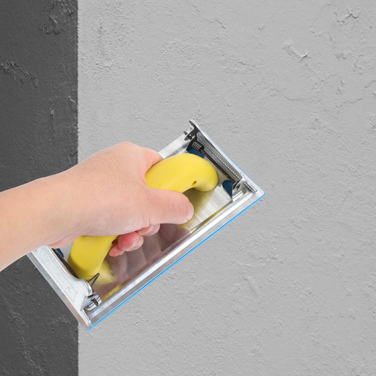 

Self-Adhesive Sandpaper Holder Ergonomic Hand Sander for Wood Drywall Polishing Wall Corner Sanding Manual Tool