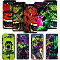 Phone Case For Xiaomi Poco X3 NFC F5 Mi 11T for Huawei P30 P40 for Honor X8a X8 90 for Pixel 7 Pro Marvel Hero Hulk Face Strong