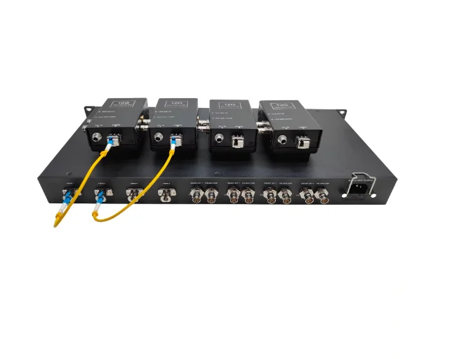 BROADCASTING EFP SYSTEM OB VAN 12G SDI FIBER CONVERTER