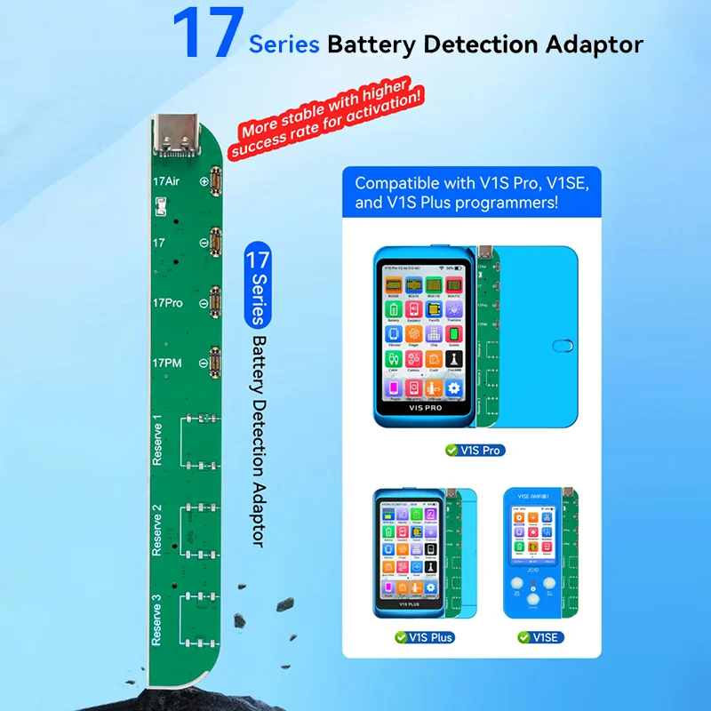 おまけ基盤付き！JCID V1SE RL-936WE　セット JCID JC V1SE V1S Pro Battery Detection Adaptor for IPhone 8-17