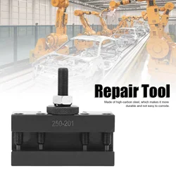 Tool Post Holder CNC Fast Change Turning Facing Replace Assembly Tool Lathe 250‑201