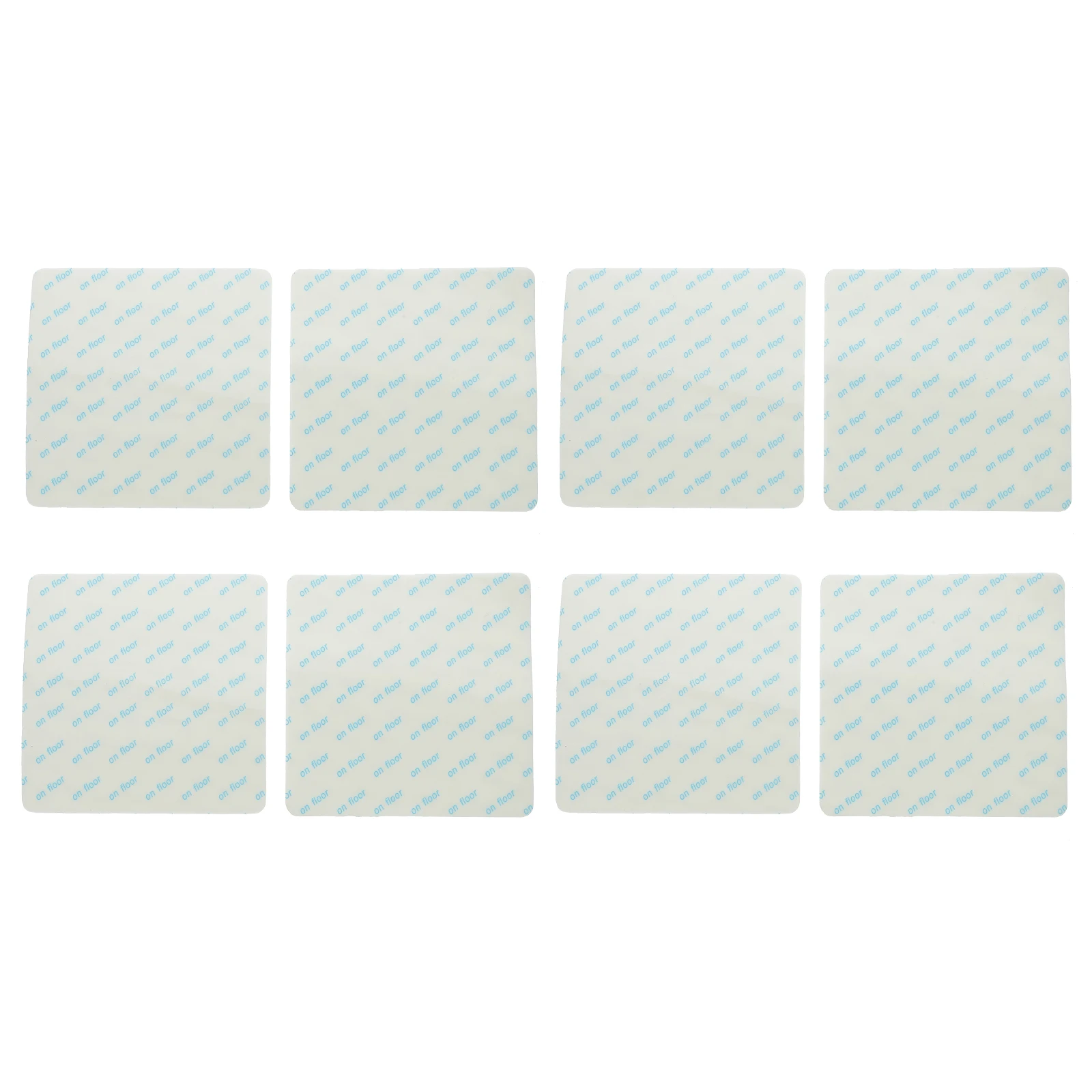 

8pcs Anti slip Stickers White Double Sided Tape for Area Rugs Carpet Gripper Rug Corner Grippers Non slip Mats Bathrooms Tile