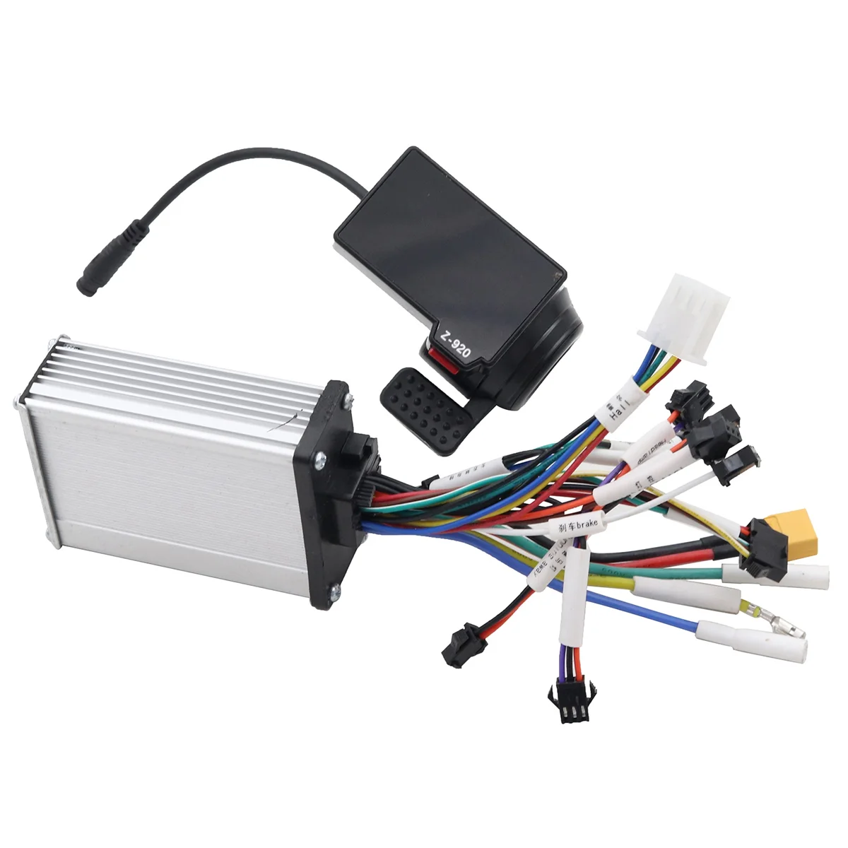 L68A48V 500W Brushless Controller+Z-920 LCD Accelerator for Kugoo M4/PRO&CROSSER T4 Electric Scooter Repair Parts