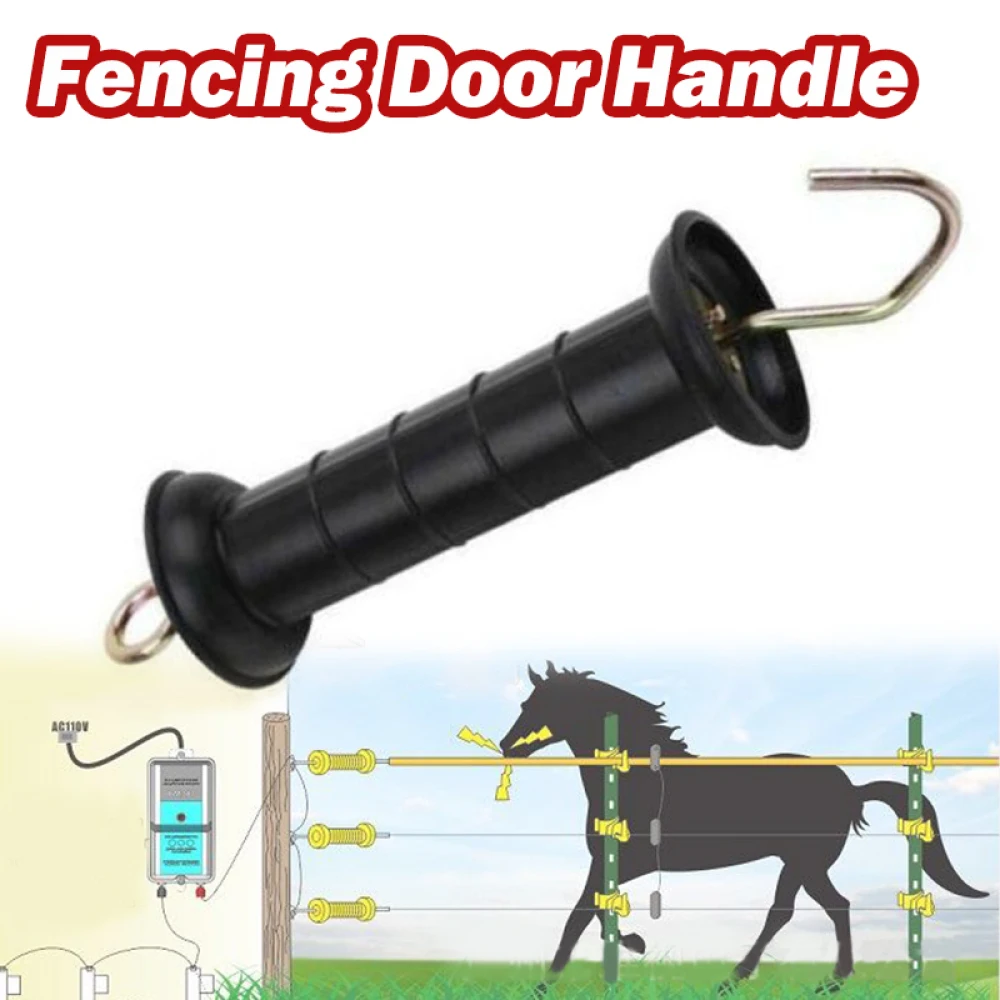 1/2/4/6/10pcs Fence Insulators Electronic Door Handles Powerful Insulators Door Handle for Farm Husbandry Cattle Sheep ,Horse