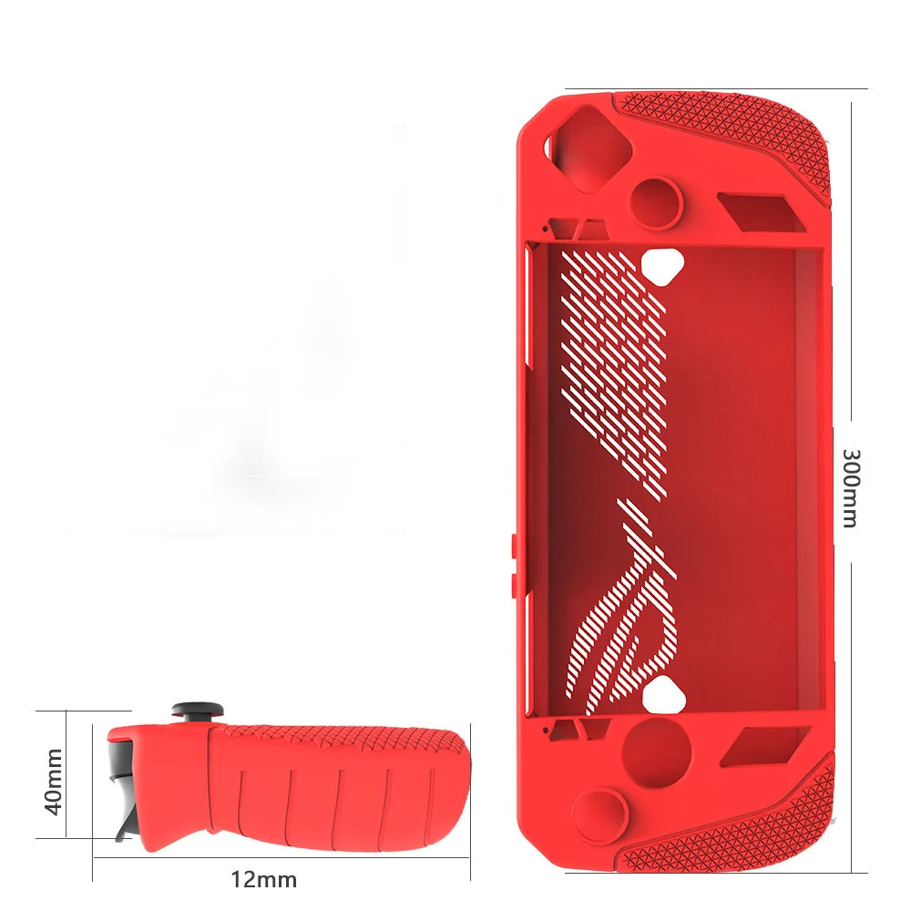 Brand New Soft Silicone Protective Cover for ASUS ROG Ally X Anti-Scratch Dustproof Protector Shell Sleeve Game Accessorie