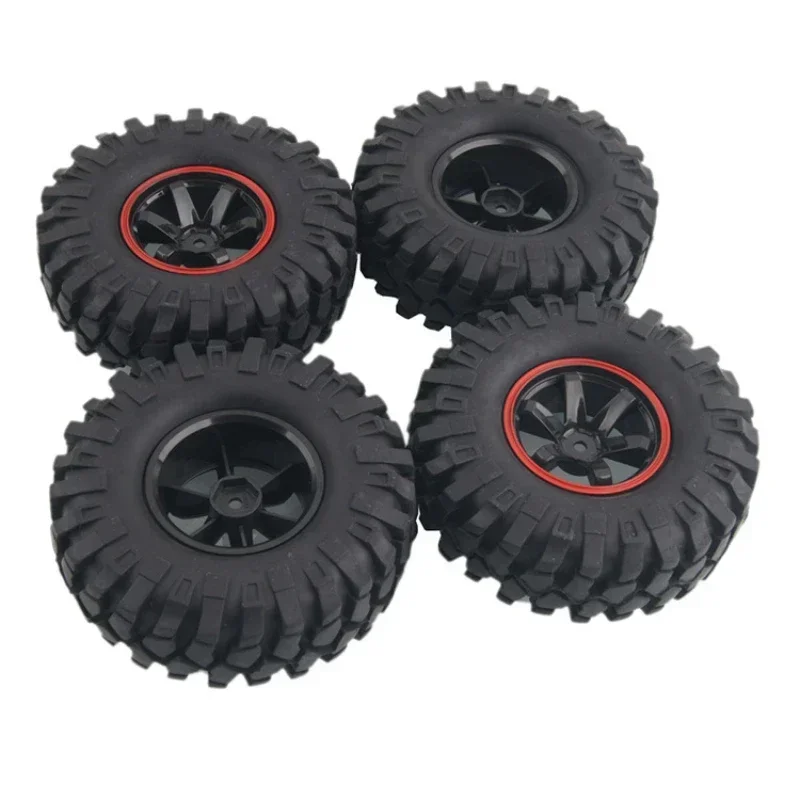 1.9" Tires 108mm Wheel 12mm Hex Hub For SCX10 RC Telecontrol Model Car Climbing Tyre Simulated Gravel Tire High Quality