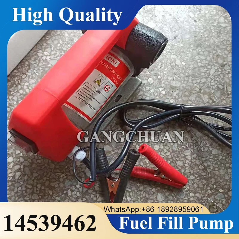 24V EC360B EC240B EC210B Fuel Fill Pump 14539462 14517746 for Excavator Filling Pump