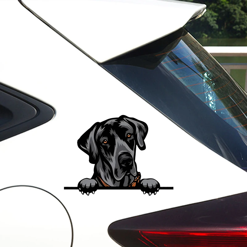 Great Dane Dog Creative Vinyl Waterproof Decal Stickers For Cars, Laptops, Wall Windows, Bumper