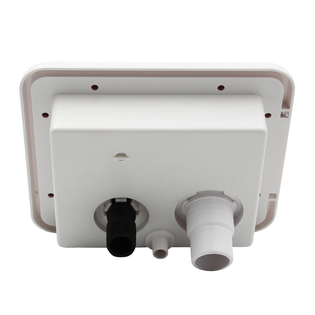 Fresh Water Fill Hatch White Plastic Lockable Water Inlet Solution for Rvs Trailers and Caravan Water Supply