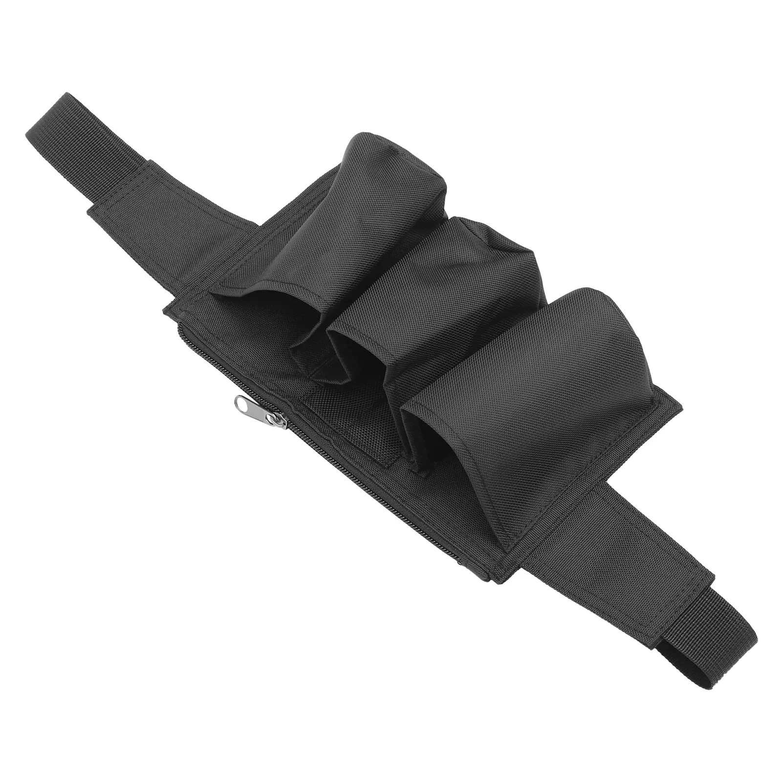 

Черная поясная сумка для садовых инструментов с 3 видимыми карманами, регулируемым ремнем на талии, крючком для подвешивания, прочный универсальный фартук для работы на открытом воздухе