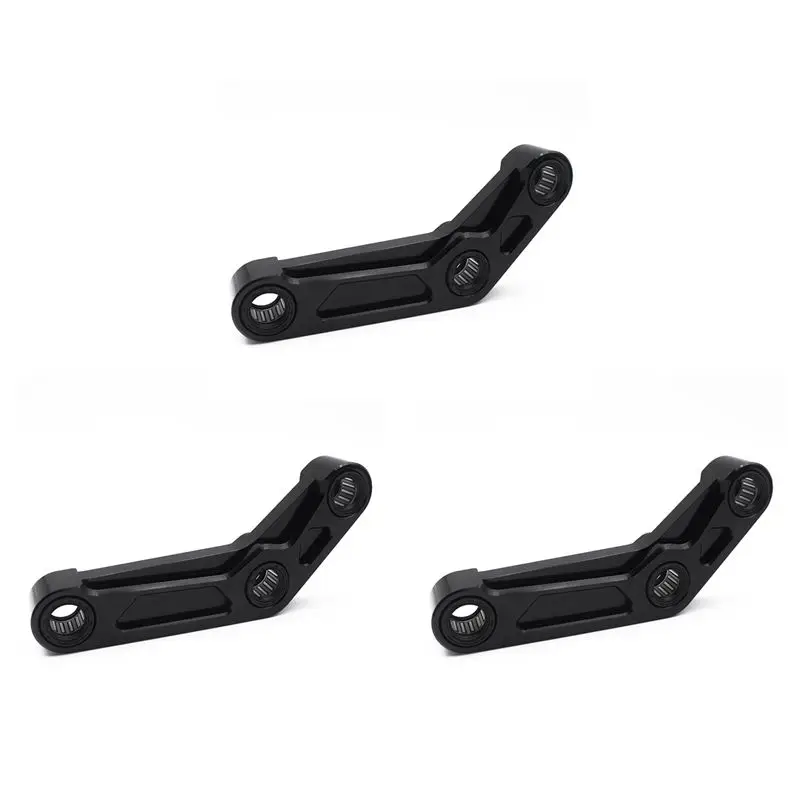 

3X Motorcycle Rear Suspension Cushion Connecting For MT07 FZ07 2014-2023 XSR700 YZF R7 Lowering Links Kit Black