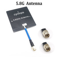 5.8G 14dBi High Gain Directional Patch Antenna RP-SMA/SMA for Fixed-Wing RC FPV Receiver Drone Quadcopter Multicopter