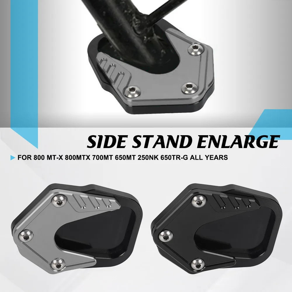

FOR CFMOTO 800 MT-X 800MTX 700MT 650MT 250NK 650TR-G All Years Motorcycle Kickstand Side Stand Enlarge Extension Plate