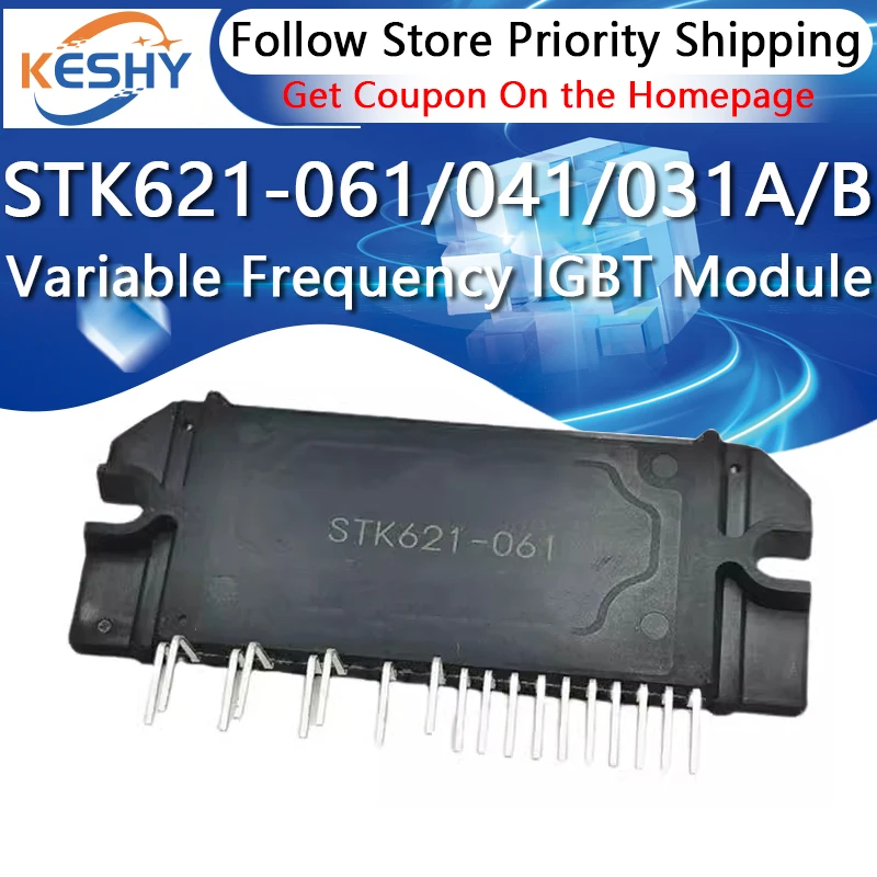 

STK621-061 STK621-041 STK621-041B STK621-061A STK621-031 New and Original IGBT Module Variable Frequency Air Conditioning Power