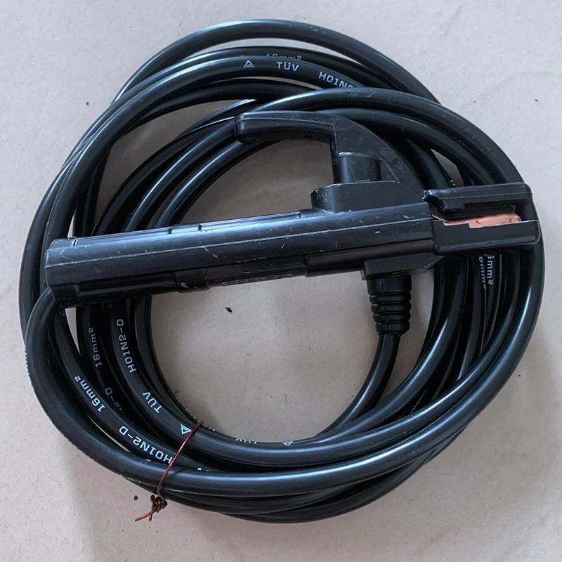 5M Welding Accessories For Welding Electrode Holder 200Amp Manual MMA Arc Welding 10-25Mm Connector And Lead Cable