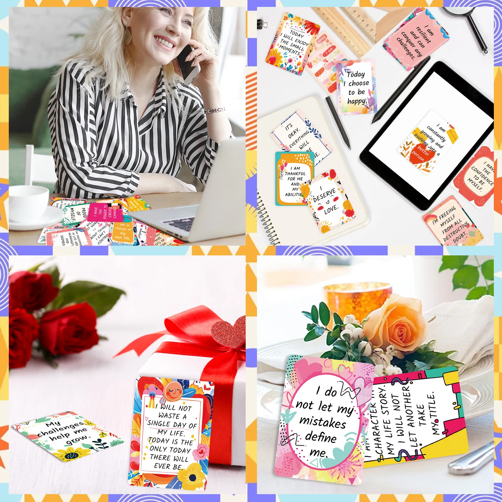 50 قطعة بطاقات نصية تحفيزية في مكان العمل الإنجليزي اقتباسات الانضباط الذاتي بطاقات بريدية للطاقة الإيجابية بطاقات المعايدة #6
