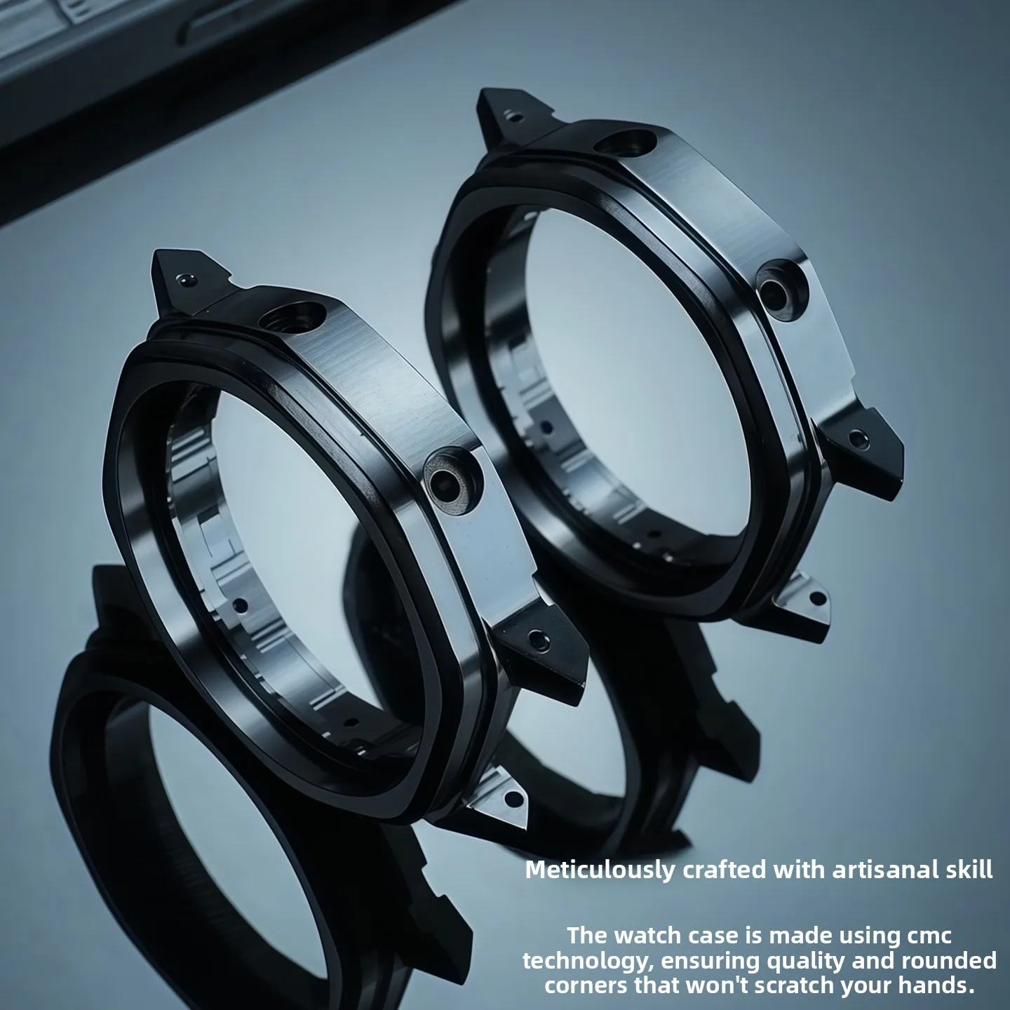 Carcasa interior de aleación de aluminio para Casio G-Shock GA2100 GA-2100, carcasa de movimiento de reloj, accesorios de caja de reloj con iluminación modificada