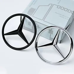 3d ABS Siyah Arka Bagaj Yıldız Logo Mercedes Benz Için W203 W204 W205 W212 W213 W176 W177 W222 W223 W117 W246 X156 X253 Aksesuarları