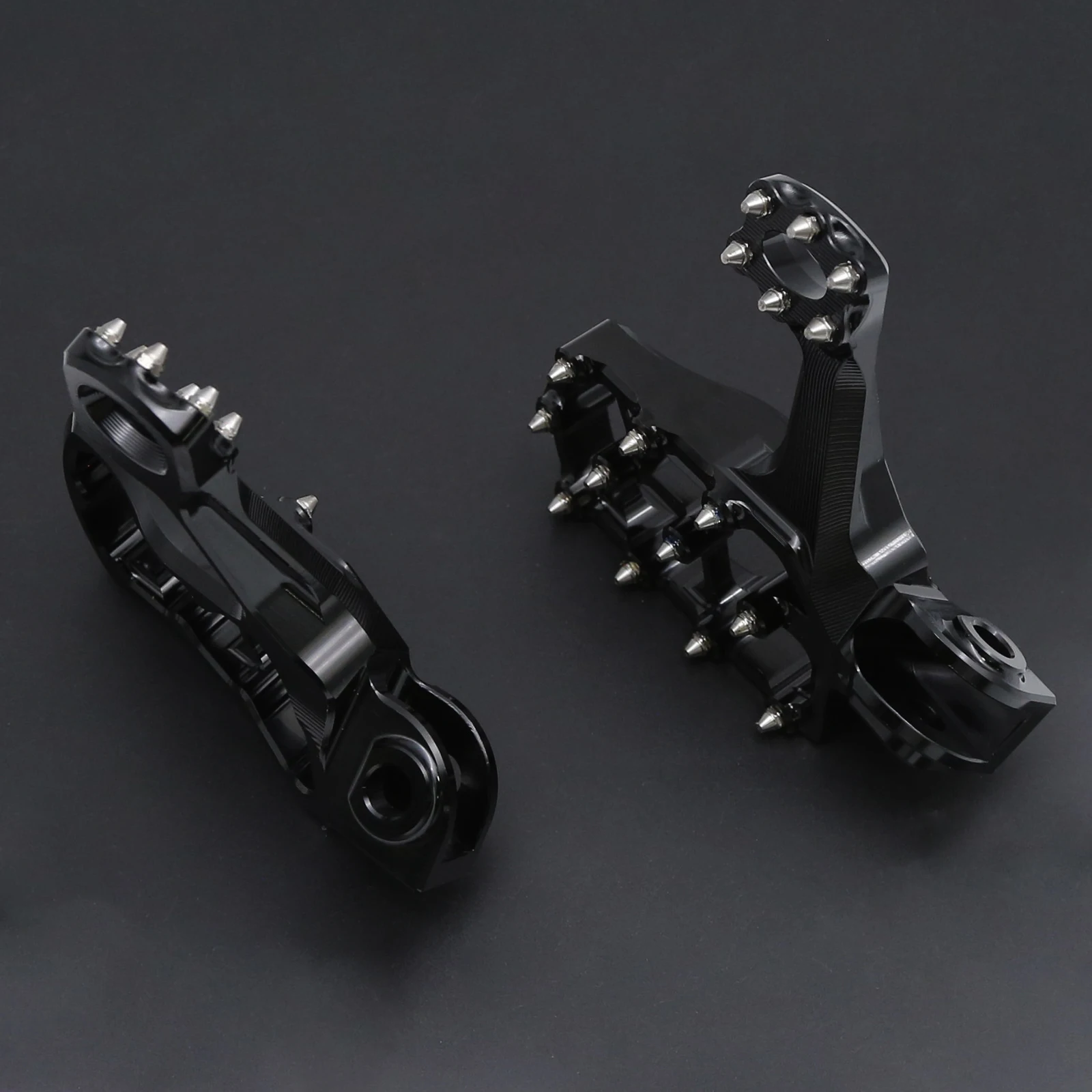 FXCNC Aluminum Extender Wide Fat Footrest Footpeg Foot Pegs Pedal For KTM 200-530XC-W/XCF-W 2006-2016 FREERIDE250F 2018-2019