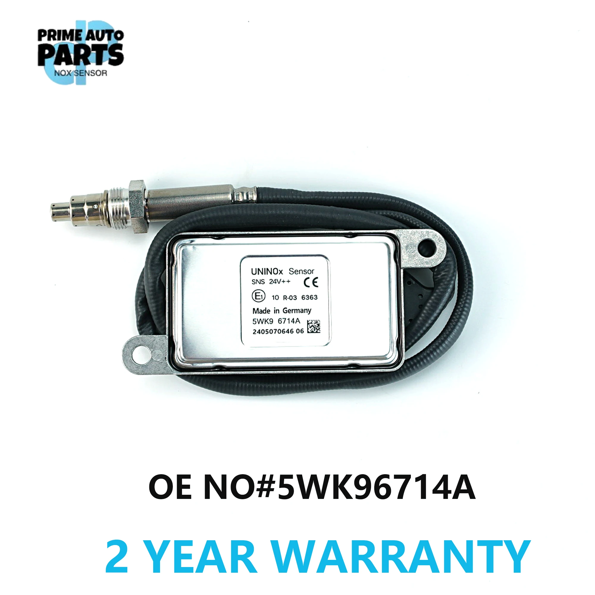 

Fits for Cummins MAN Trucks NOx Sensor 5WK9 6714A New Nitrogen Oxide Sensor 5WK96714A