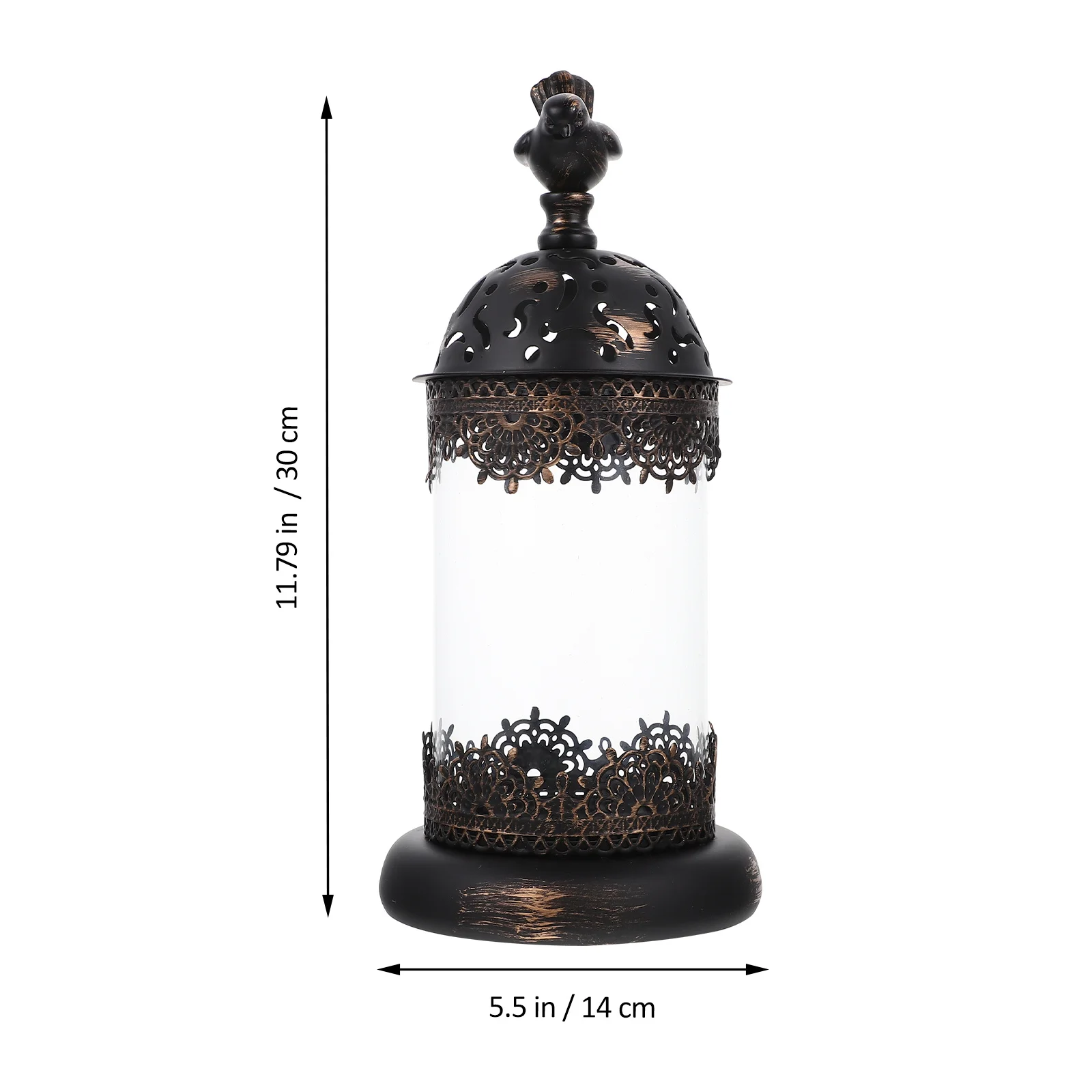 

Creative Design Candlestick Iron Metal Holder Home Decor Suitable for Various Occasions Warm Atmosphere