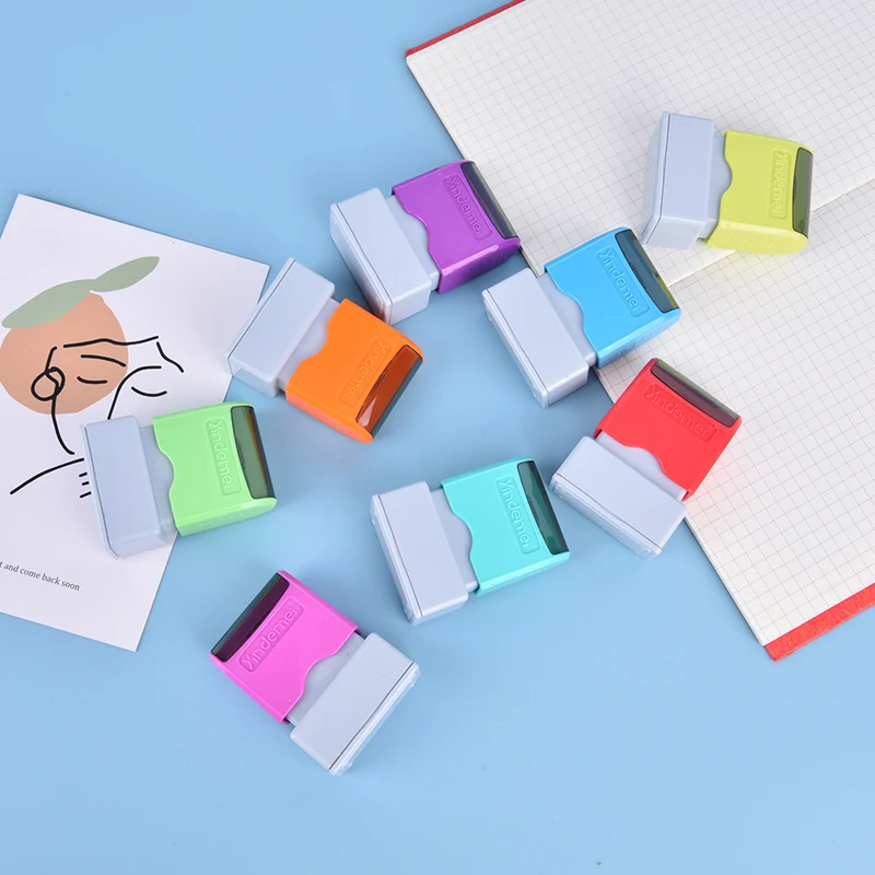 Lehrer Name Tinten stempel Signatur Kalligraphie Selfing-Inking personal isierte Stempel