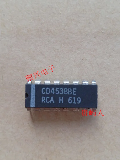 Free shipping  CD4538BE  IC  DIP-16   10PCS