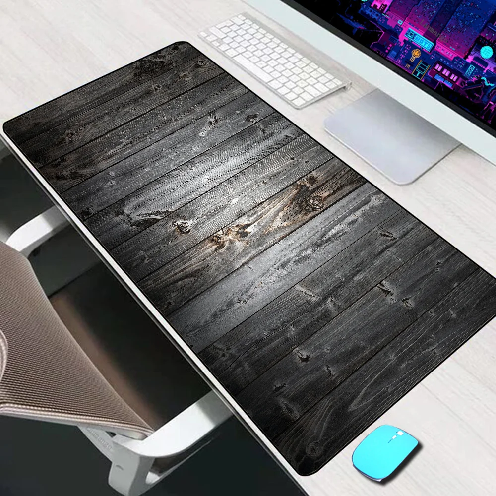 Wood Grain Textures Large Mouse Pad Gaming Accessories Mouse Mat XXL Laptop Keyboard Mat PC Gamer Desk Pad Computer Mousepad