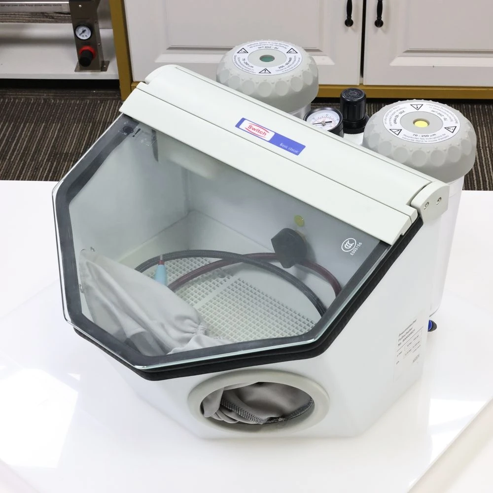 PS-7 ゴールドとシルバーのジュエリー加工ツールペン型サンドブラスト機、ジュエリーサンドブラスト機