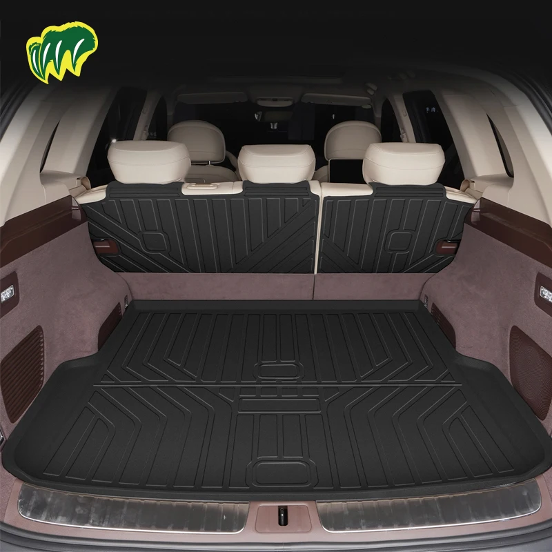 For HUAWEI AITO M7 2022-2024 TPE Custom Fit Car Trunk Mat All Season Black Cargo Mat 3D Shaped Laser Measured Trunk Liners