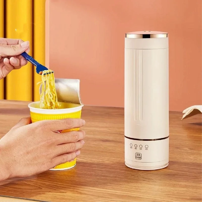

300W Portable Mini Electric Heated Water Cup Office Constant Temperature Boiling Water Pot 4 Gear Travel Electric Kettle 350ml