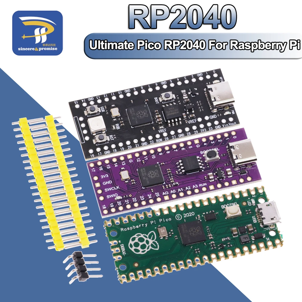 Płyta rozwojowa Raspberry Pi Pico TYPE-C wysokowydajna płyta mikrokontrolera RP2040 128Mbit 4M 16MB dwurdzeniowy procesor ARM